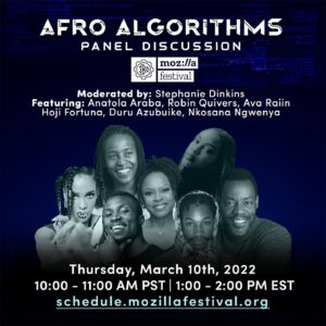 Afro algorithms Panel discussion