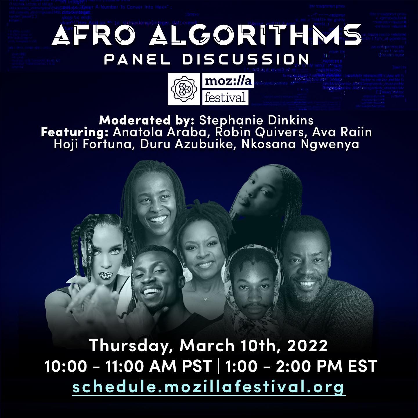 Panel de discussion sur les algorithmes afro