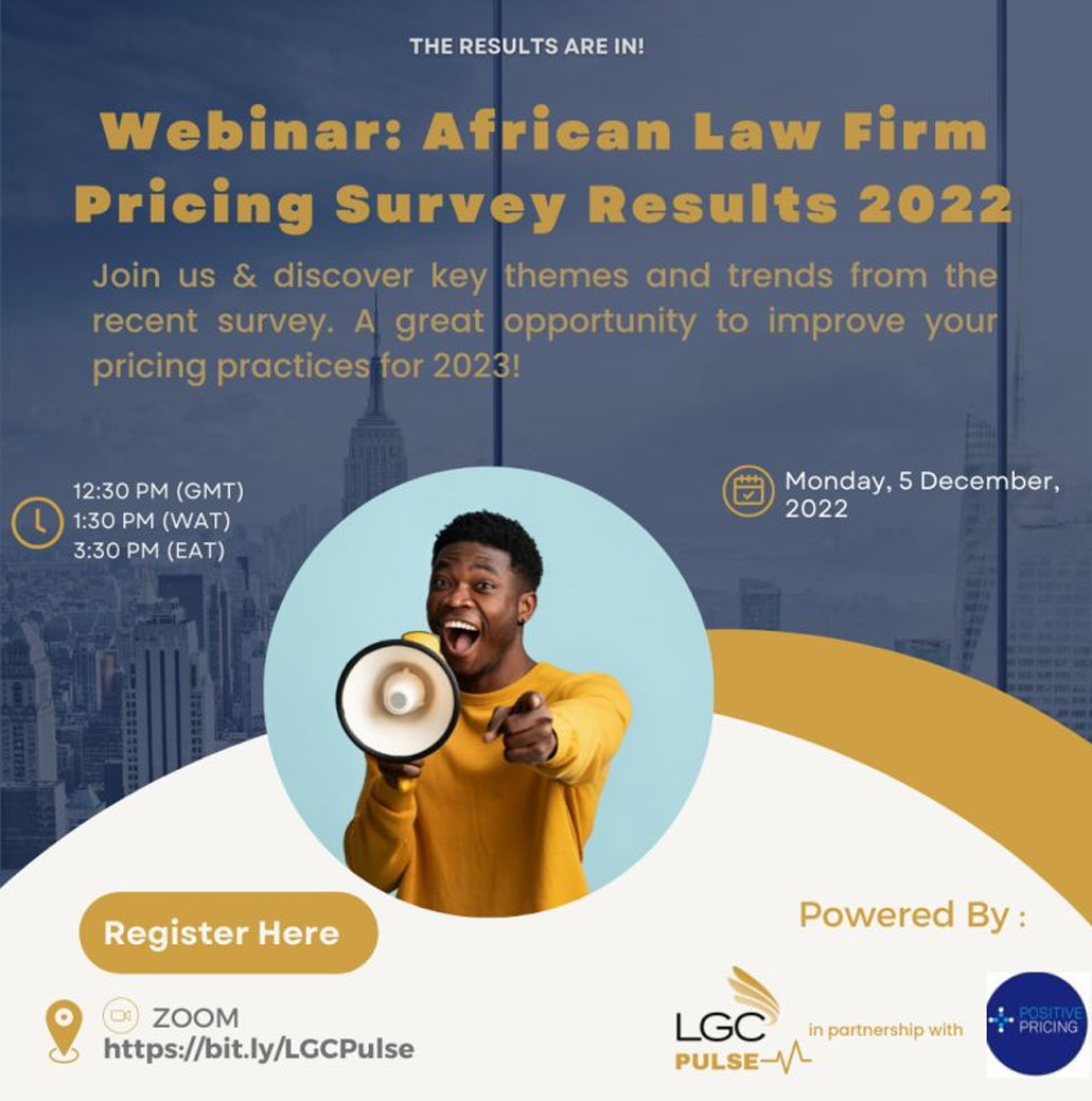 LGC African Law Firm Pricing Survey 1