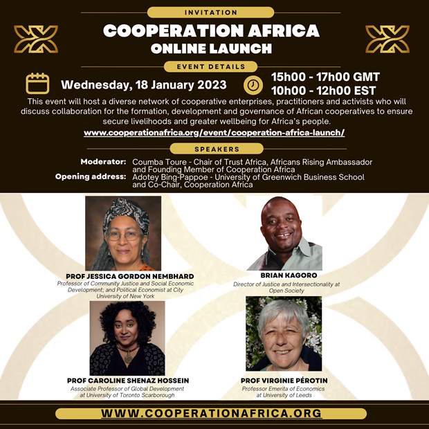 Square Cooperation Africa launch poster