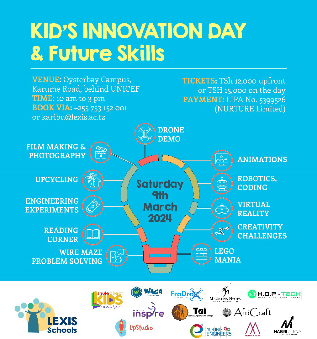 Journée de l'innovation pour les enfants Lexis mars 2024